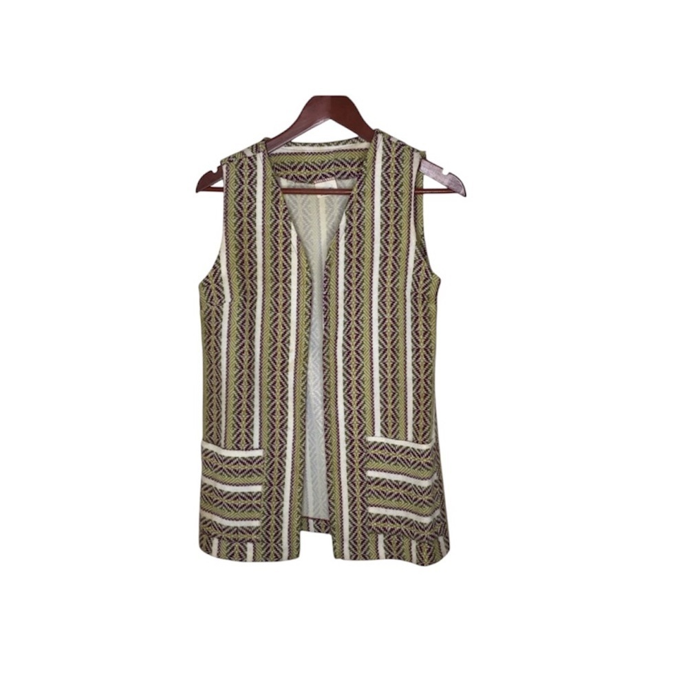 Vintage 1960’s/70’s Queens Way to Fashion Striped Vest.